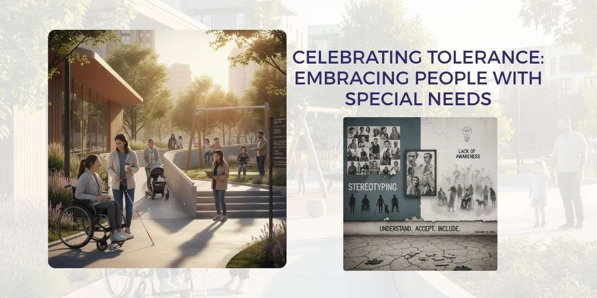 CELEBRATING TOLERANCE: EMBRACING PEOPLE WITH SPECIAL NEEDS