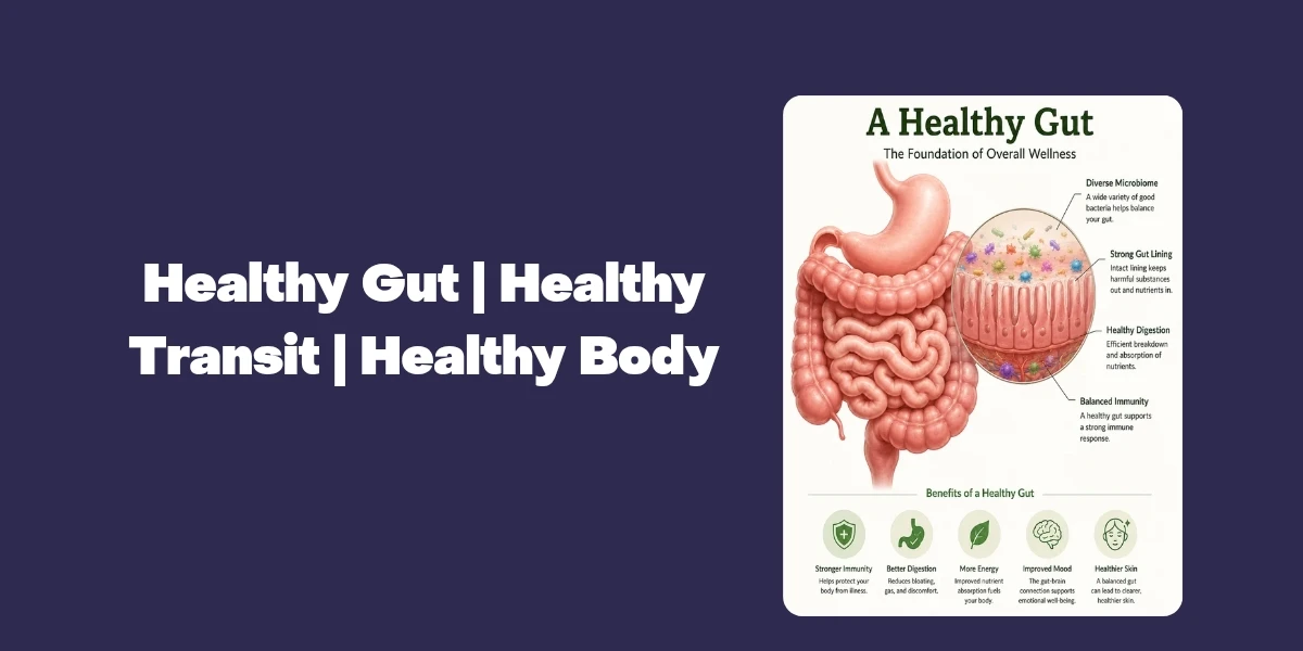 Healthy Gut. Healthy Transit. Healthy Body.